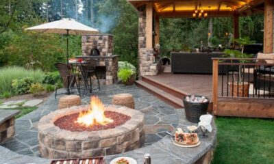 Outdoor Patio Ideas with Fire Pit