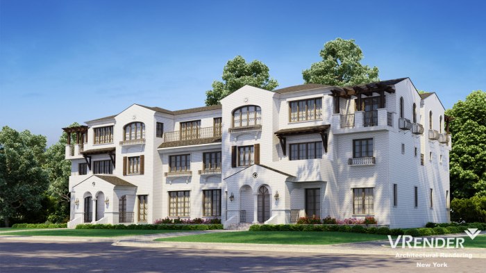 High Resolution 3D Architectural Renderings