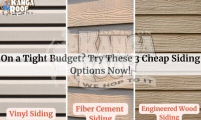 On A Tight Budget? Try These 3 Cheap Siding Options Now!