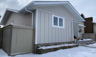 Hardie Cobblestone Renovation — Blue Jay Exterior Renovations