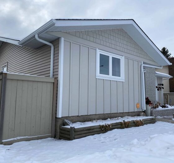Hardie Cobblestone Renovation — Blue Jay Exterior Renovations
