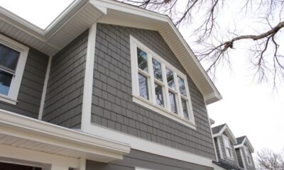 Aged Pewter James Hardie Siding | Kirkwood, MO (63122) - Häuser - St ...